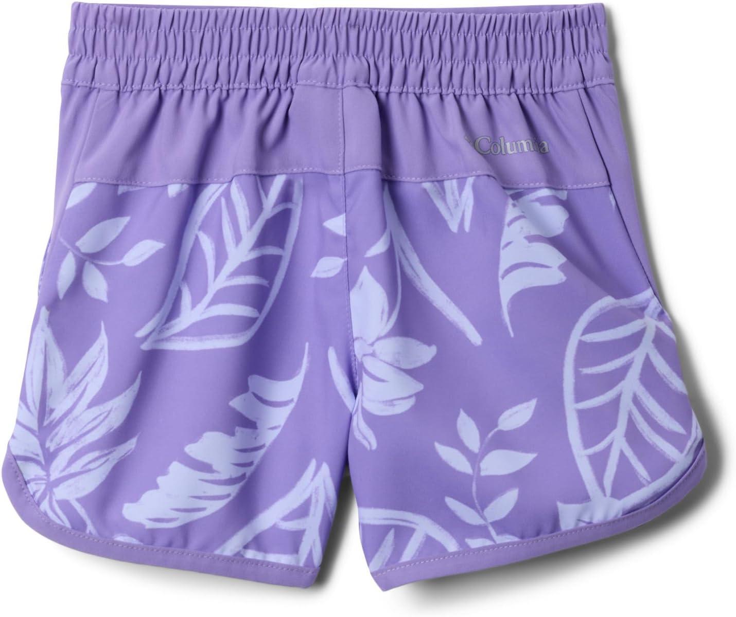 imageColumbia Girls Sandy Shores Printed BoardshortPaisley Purple Pasteled Tonal