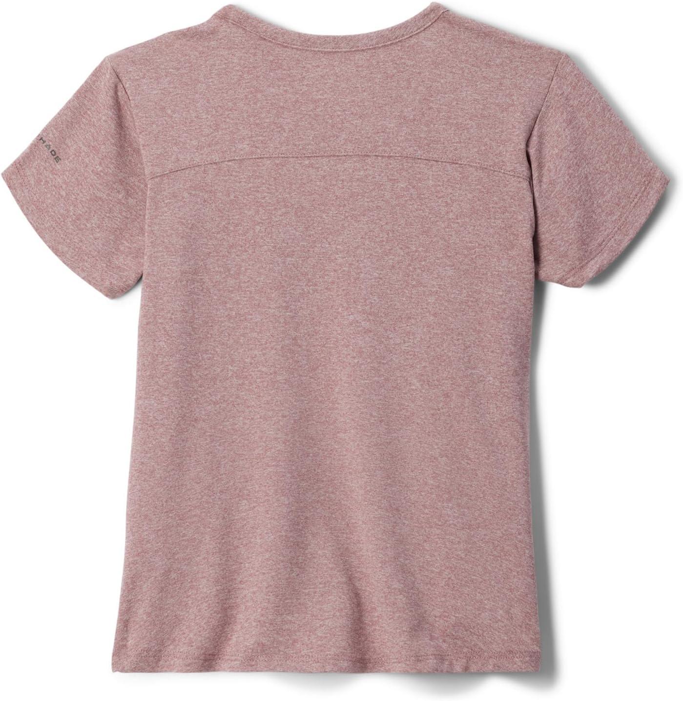 imageColumbia Girls Tech Trail Short Sleeve TeeFig Heather