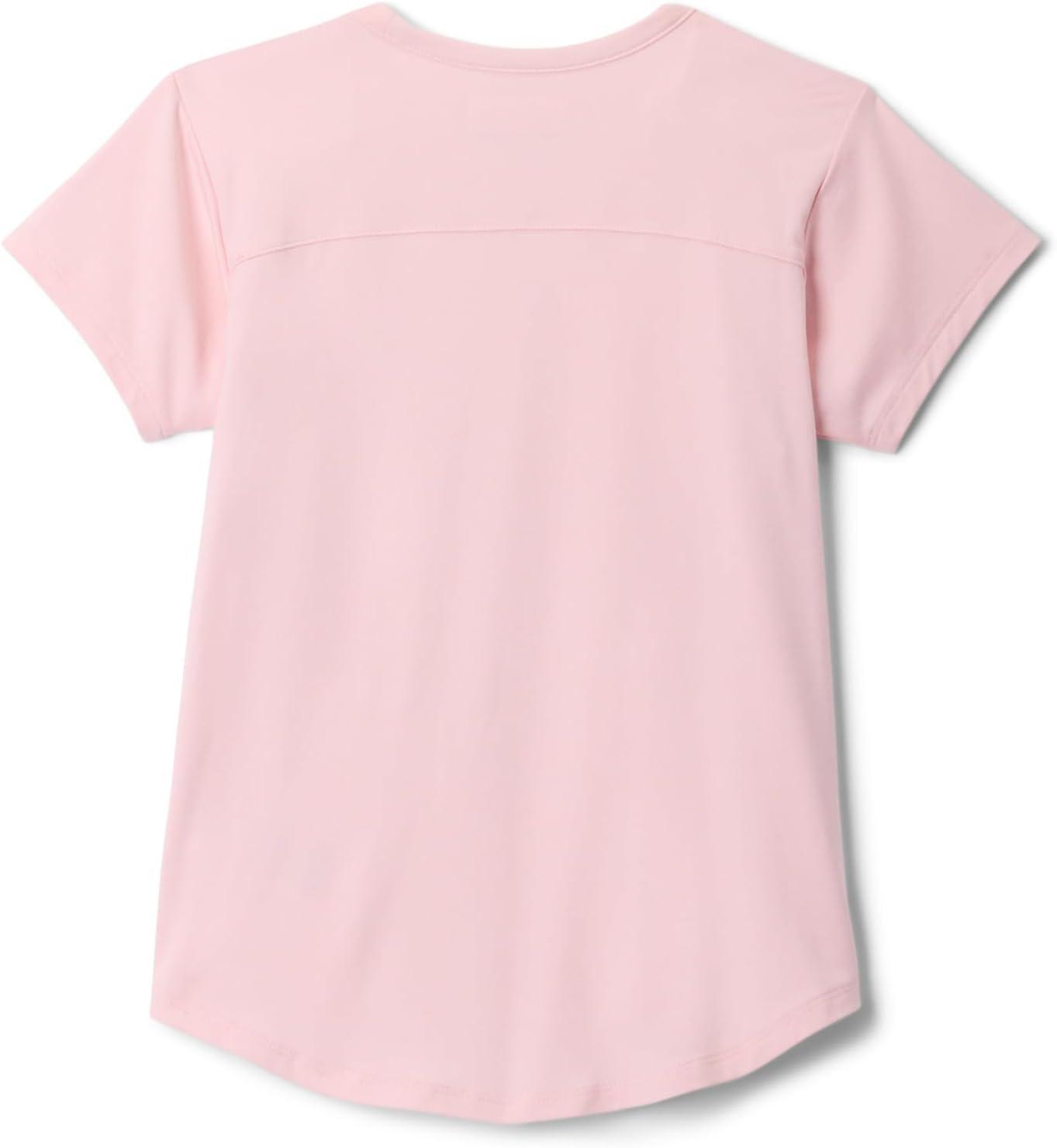 imageColumbia Girls Tech Trail Short Sleeve TeeSatin Pink Heather