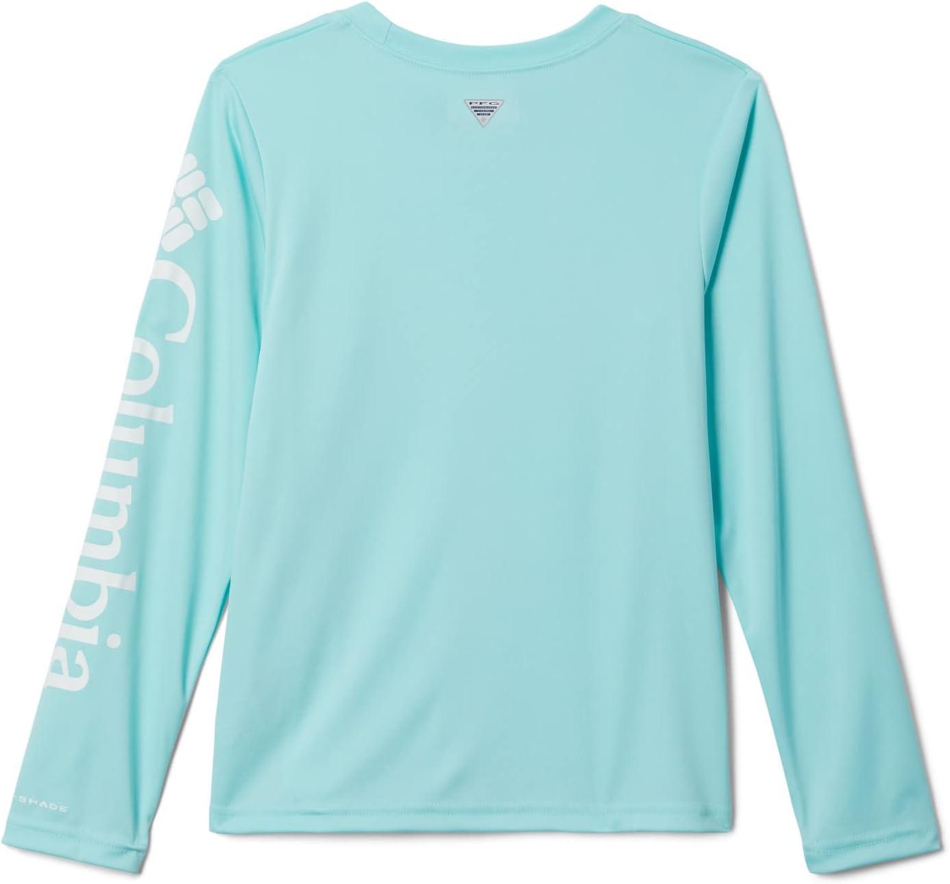 imageColumbia Girls Tidal Tee Long SleeveGulf StreamWhite Logo