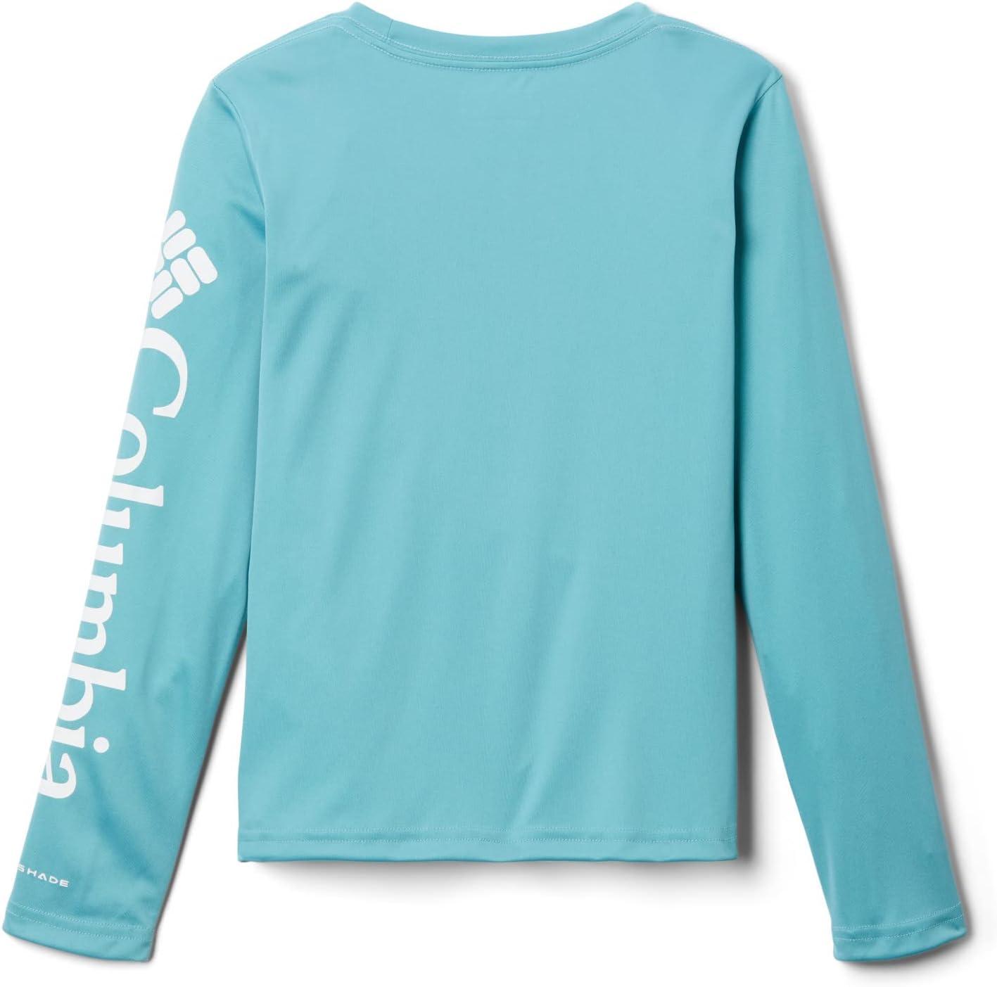 imageColumbia Girls Tidal Tee Long SleeveSea WaveWhite Logo