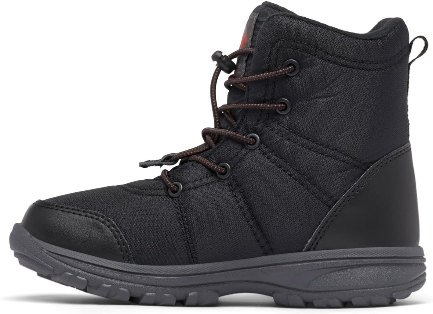 imageColumbia Kids Fairbanks Omniheat Snow BootsBlackWarp Red