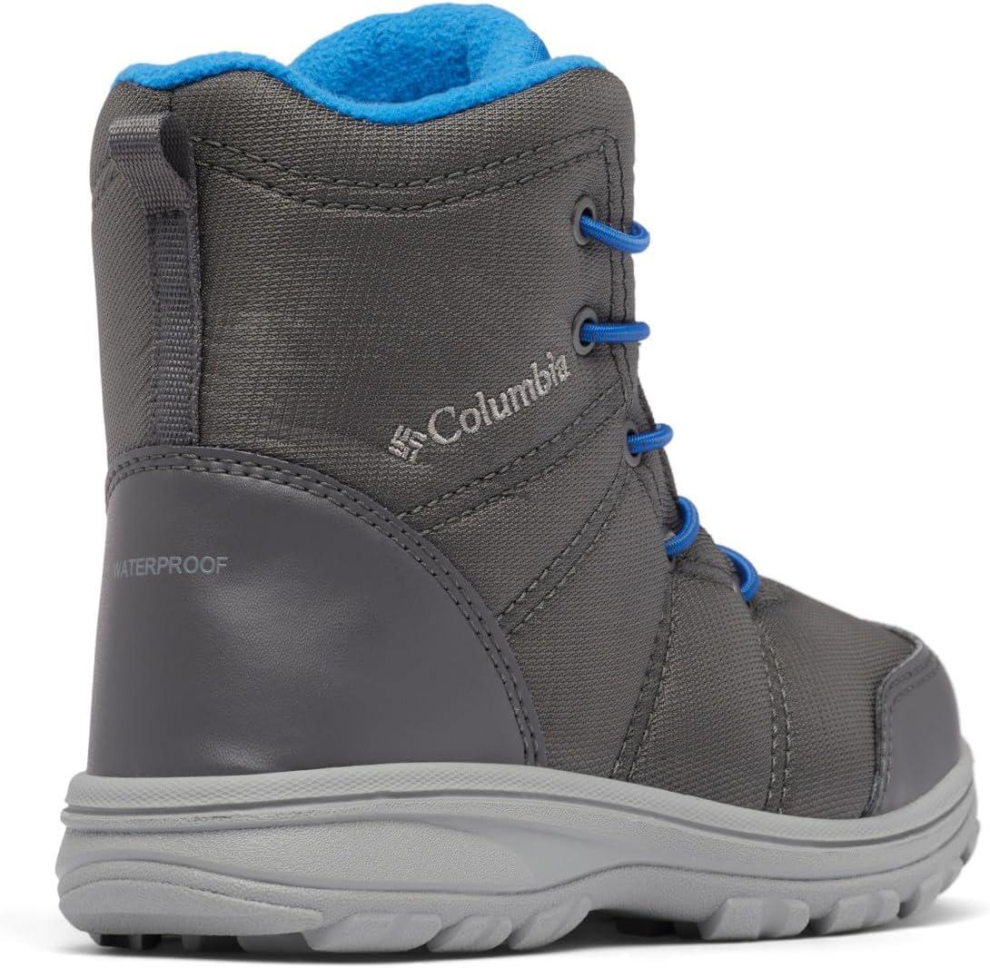 imageColumbia Kids Fairbanks Omniheat Snow BootsDark GreyBright Indigo