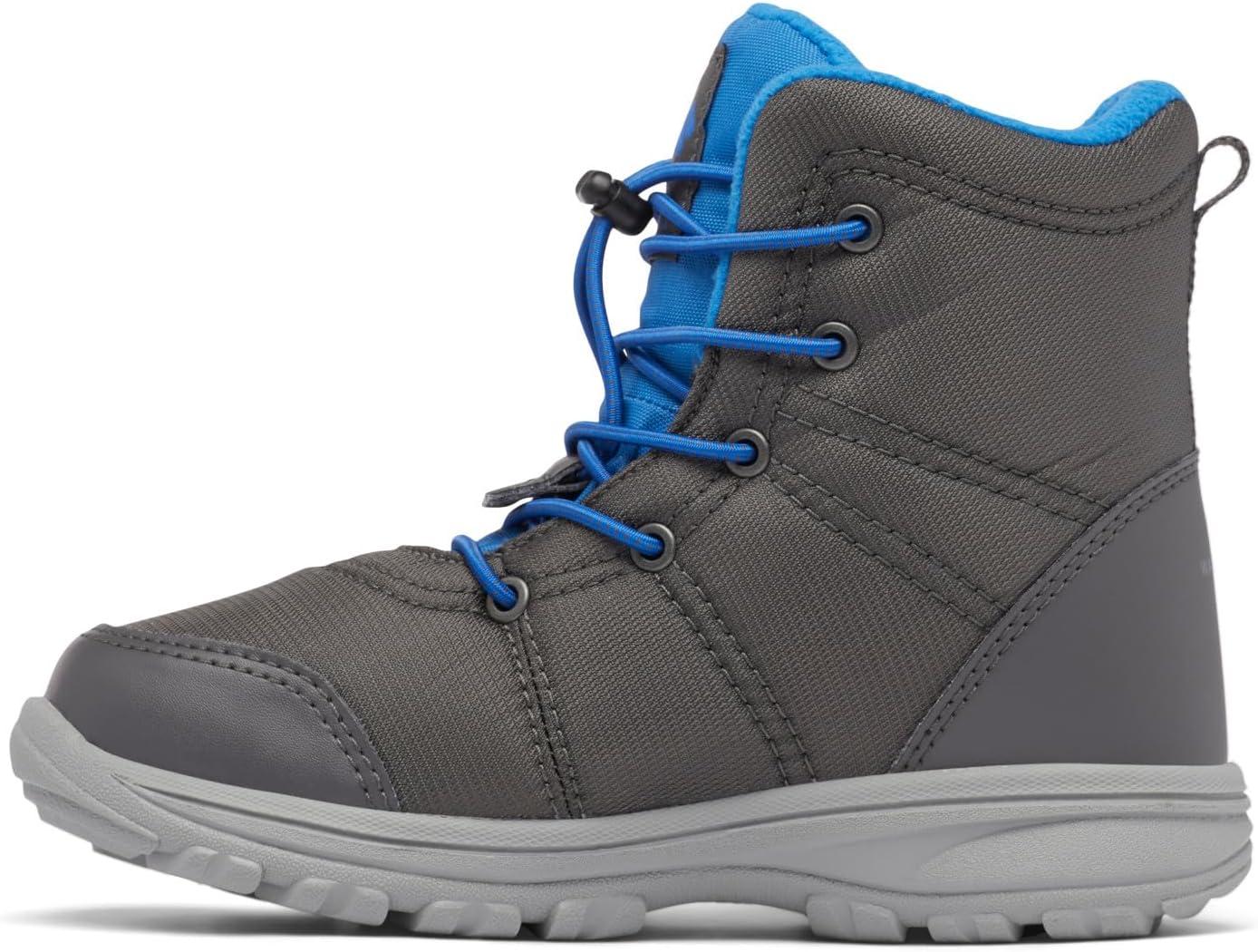 imageColumbia Kids Fairbanks Omniheat Snow BootsDark GreyBright Indigo