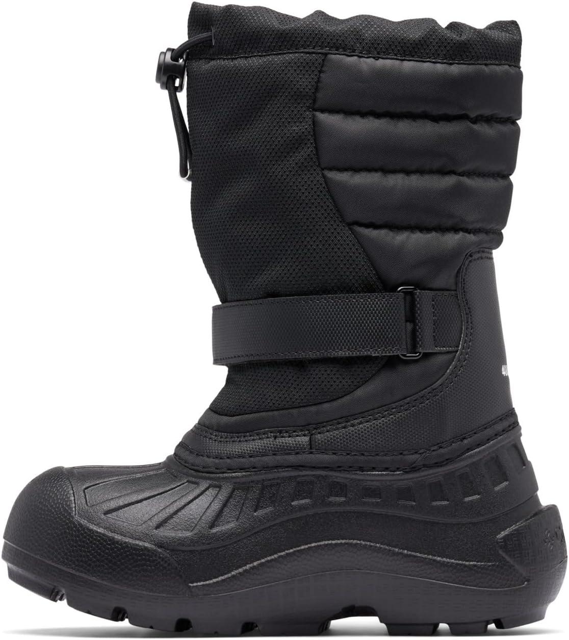 imageColumbia Kids Powderbug Snowlite Snow BootsBlackWhite