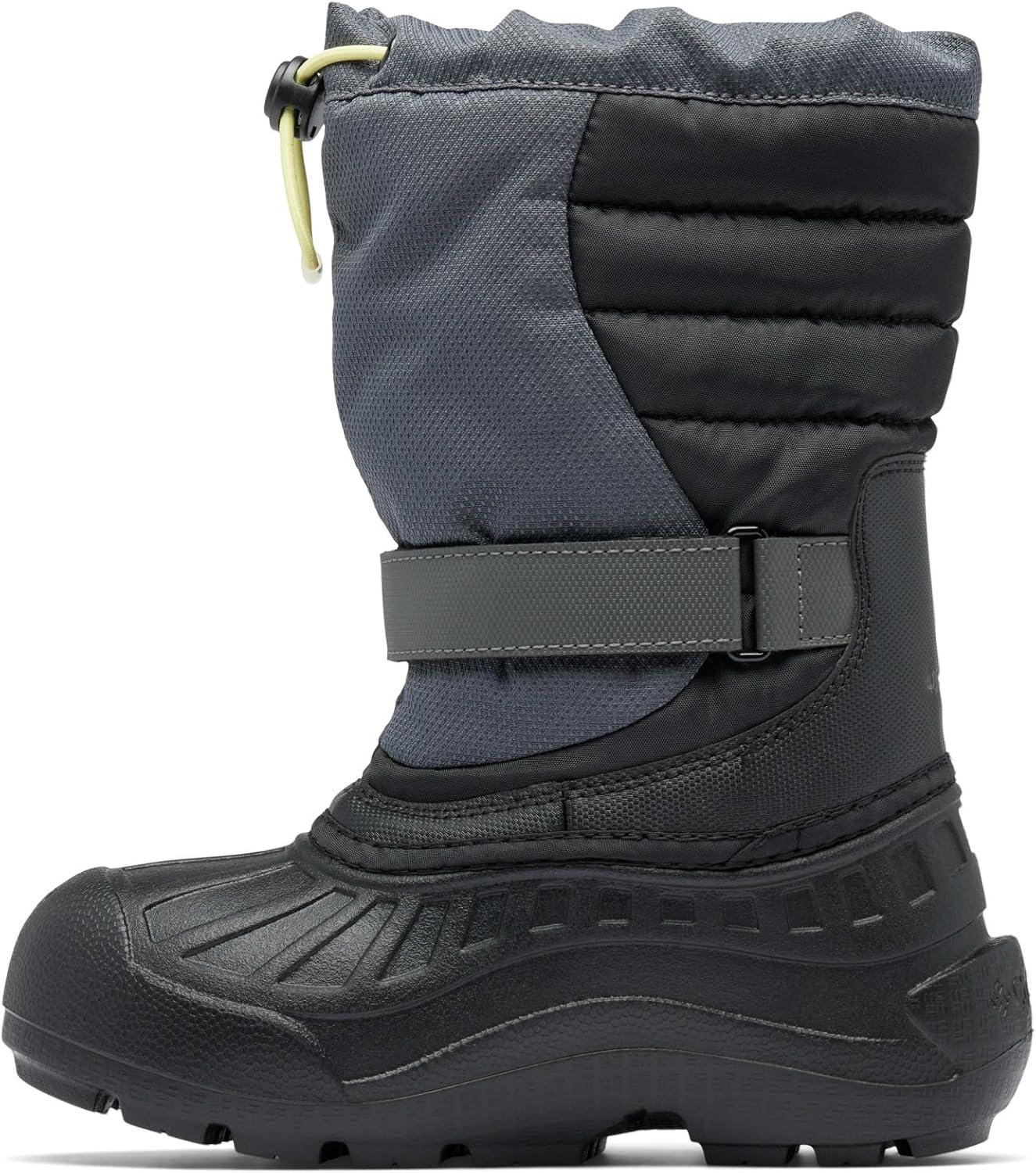 imageColumbia Kids Powderbug Snowlite Snow BootsDark GreyBlack