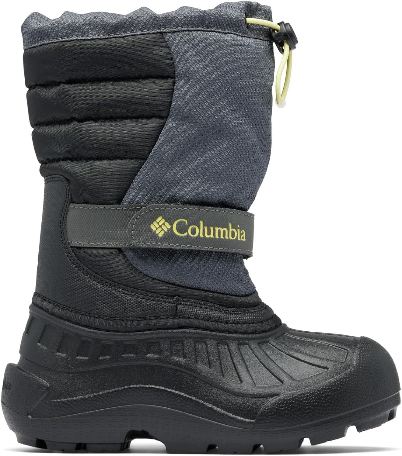 imageColumbia Kids Powderbug Snowlite Snow BootsDark GreyBlack