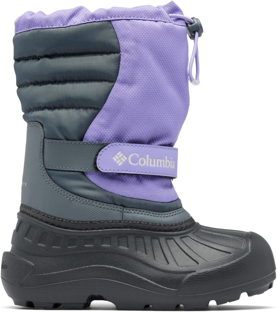 imageColumbia Kids Powderbug Snowlite Snow BootsPaisley PurpleGraphite