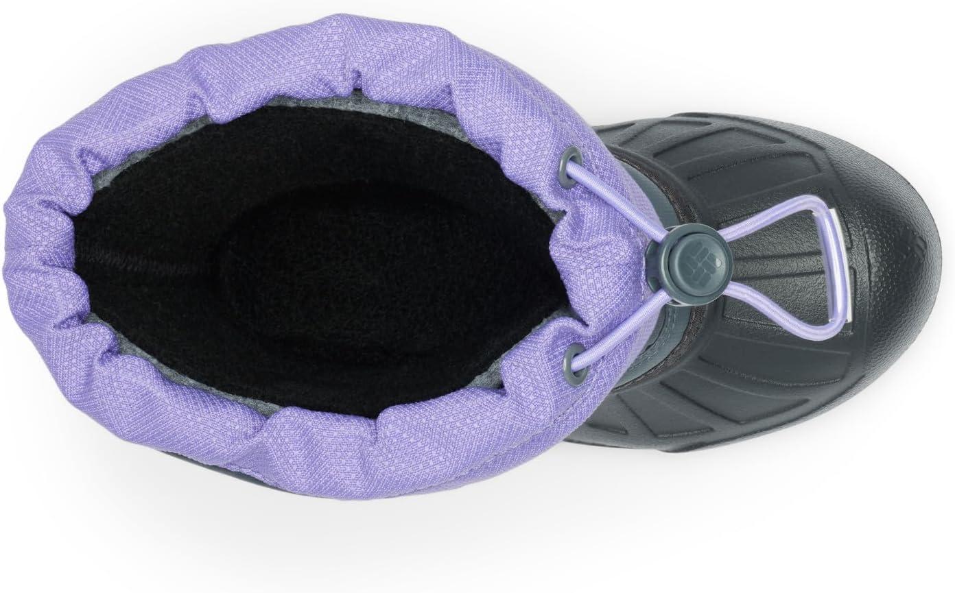 imageColumbia Kids Powderbug Snowlite Snow BootsPaisley PurpleGraphite