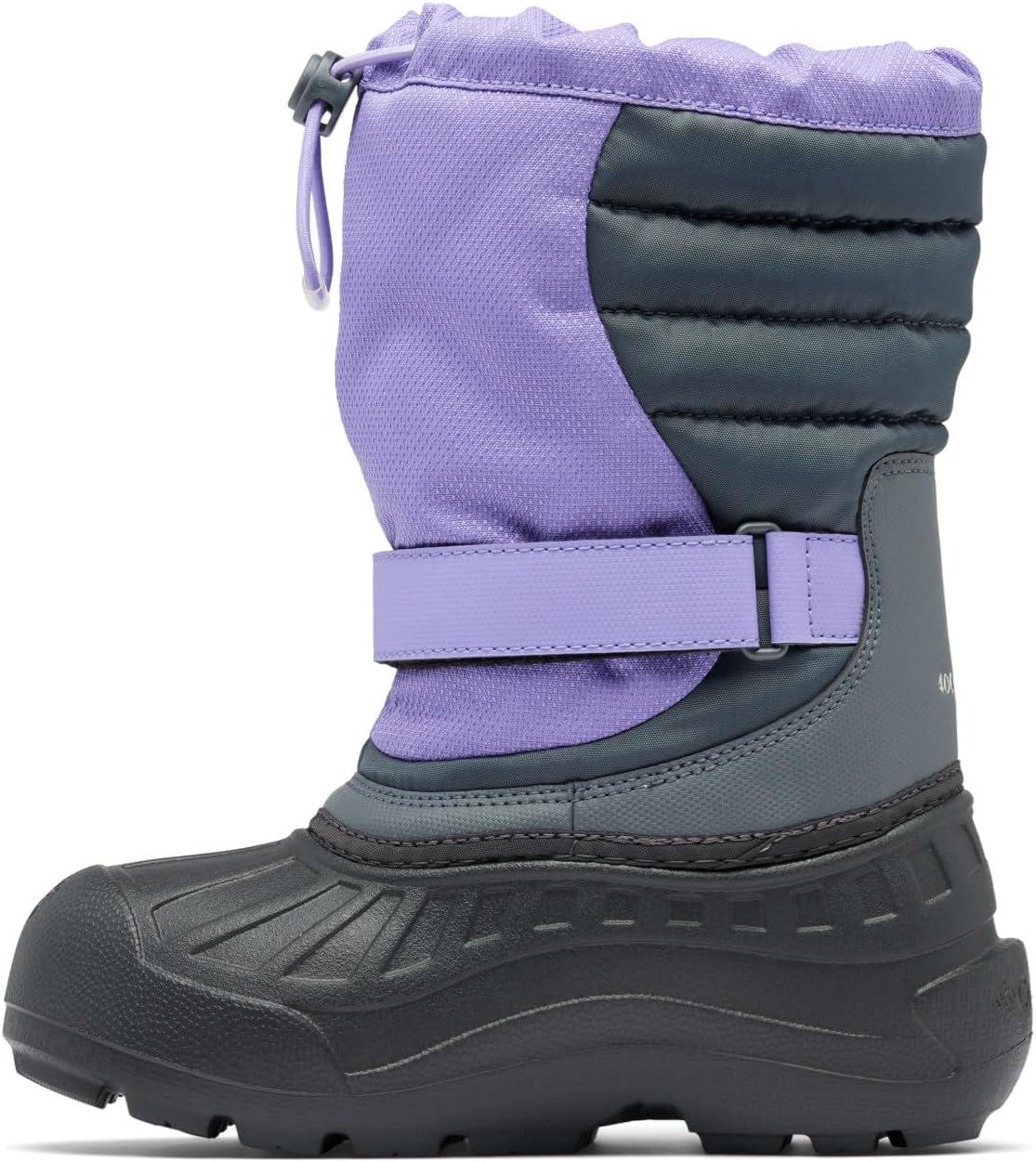 imageColumbia Kids Powderbug Snowlite Snow BootsPaisley PurpleGraphite