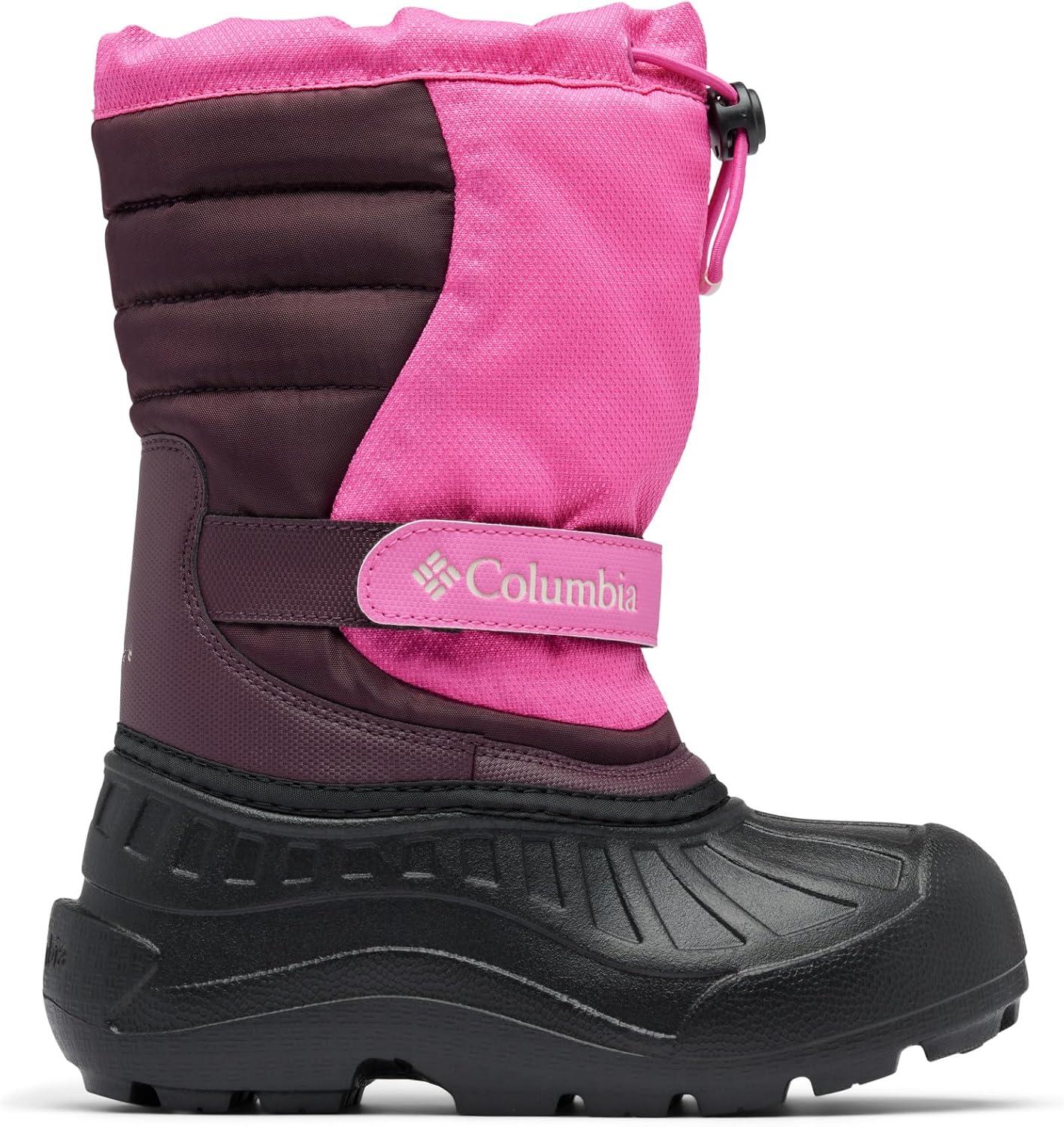 imageColumbia Kids Powderbug Snowlite Snow BootsPink IceMoonvista