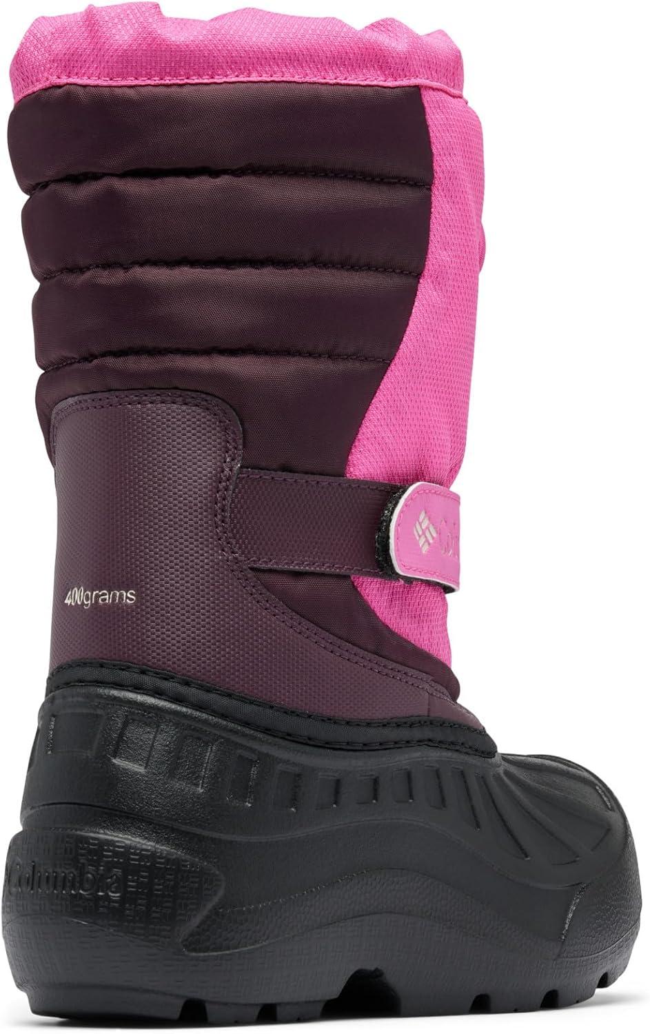 imageColumbia Kids Powderbug Snowlite Snow BootsPink IceMoonvista