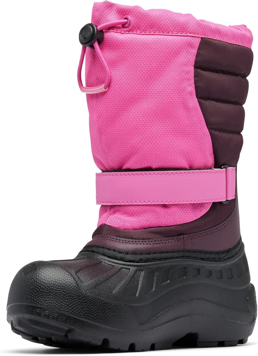 imageColumbia Kids Powderbug Snowlite Snow BootsPink IceMoonvista
