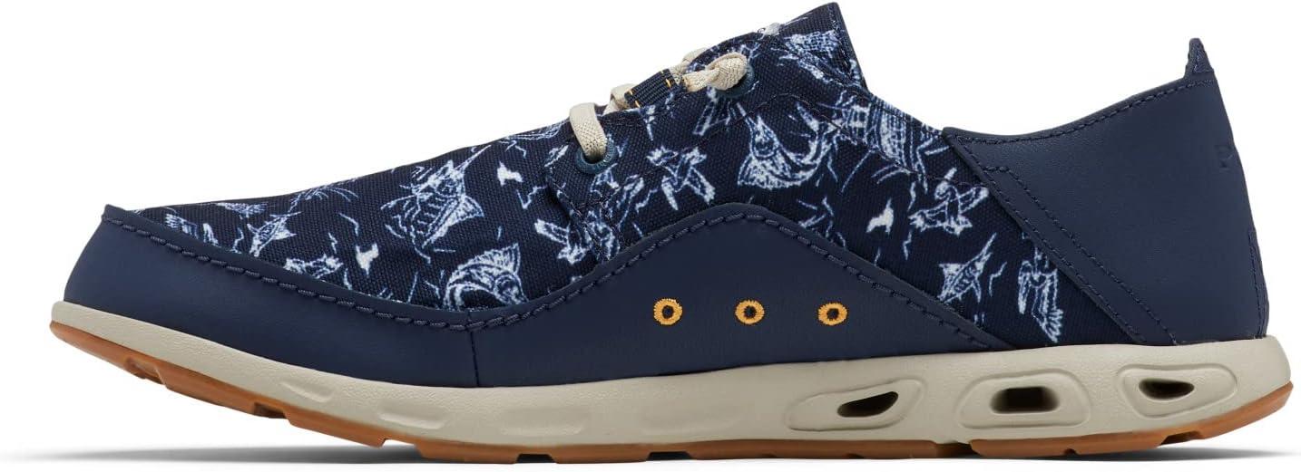 imageColumbia Mens Bahama Vent Relaxed Laced Boat ShoeCollegiate NavyMango