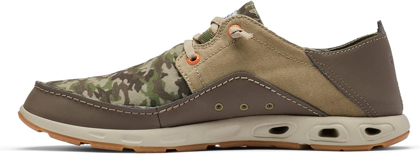imageColumbia Mens Bahama Vent Relaxed Laced Boat ShoePebbleHeatwave