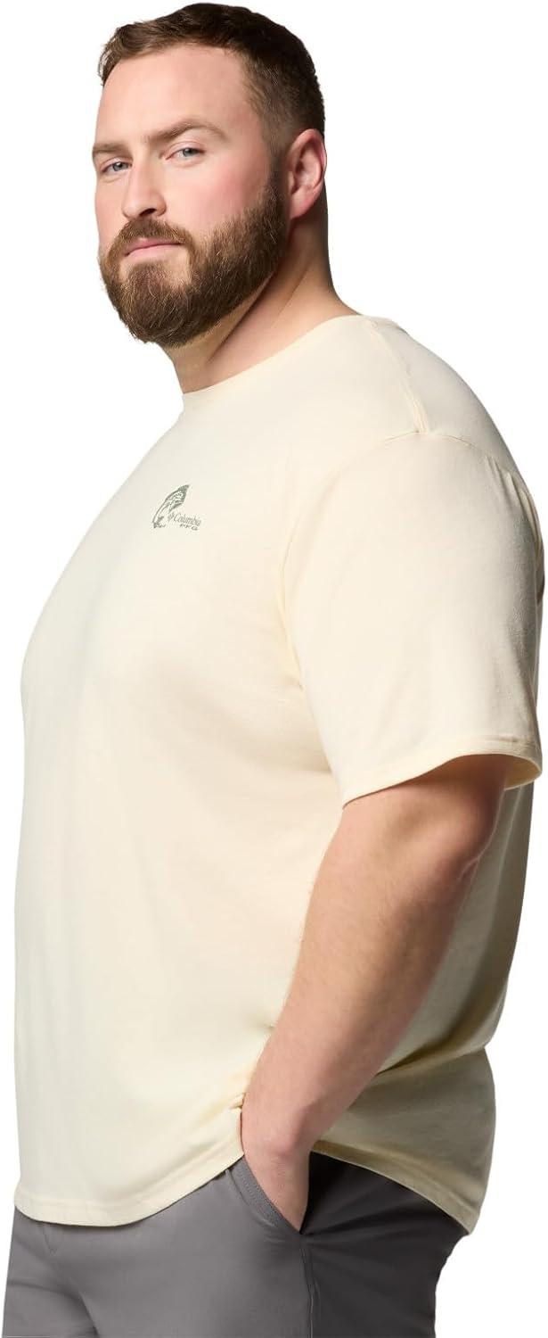 imageColumbia Mens PFG Dorado Taco Short SleeveLemon WashPfg Circle Bass