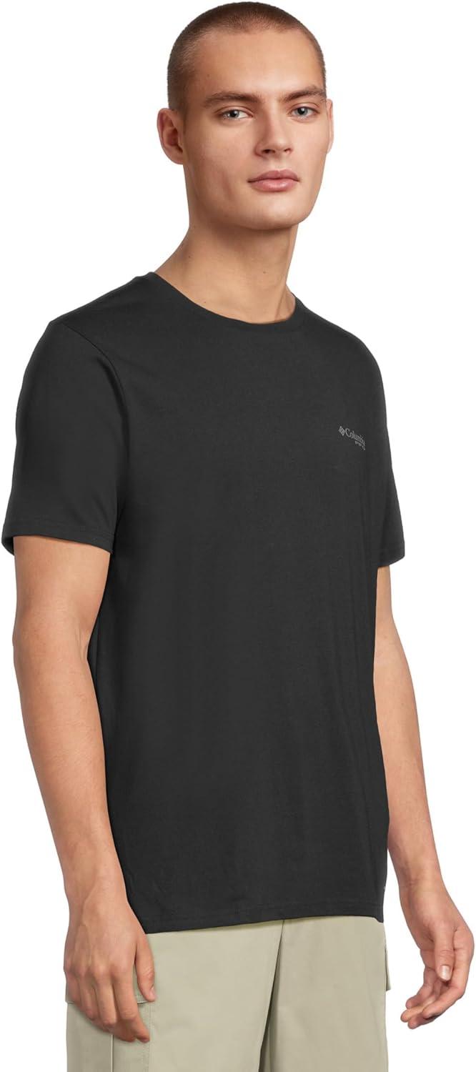 imageColumbia Mens PFG Fish Flag II Short SleeveBlackGraphite Gradient
