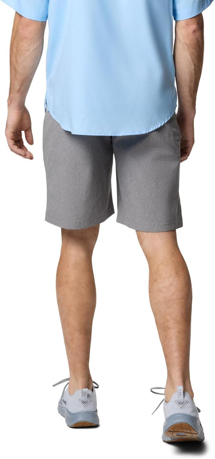 imageColumbia Mens PFG Grander Marlin Iii Offshore ShortCity Grey Heather