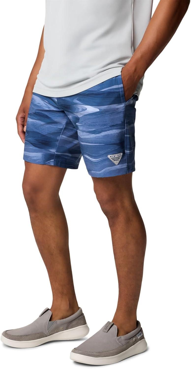 imageColumbia Mens PFG Offshore III Board ShortCollegiate Navy Obsidian