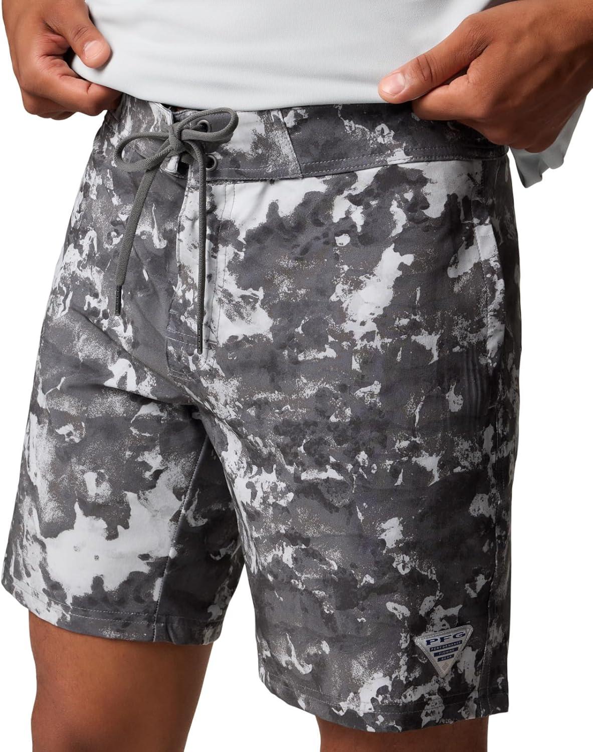 imageColumbia Mens PFG Offshore III Board ShortCool Grey Seamoss