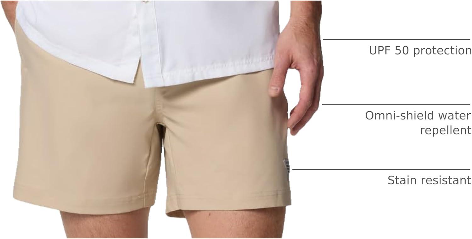 imageColumbia Mens PFG Rambler Lined ShortAncient FossilShark