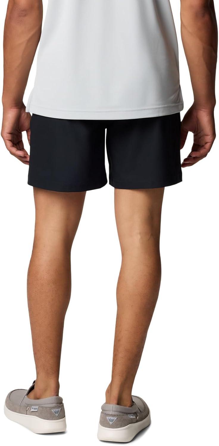 imageColumbia Mens PFG Rambler Lined ShortBlackGulf Stream