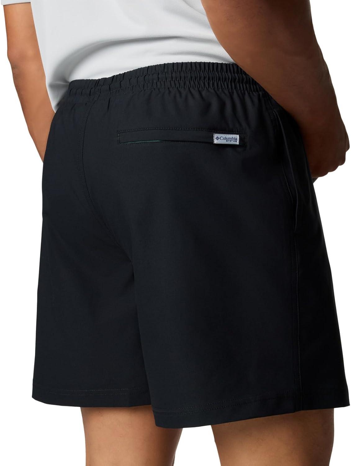 imageColumbia Mens PFG Rambler Lined ShortBlackGulf Stream