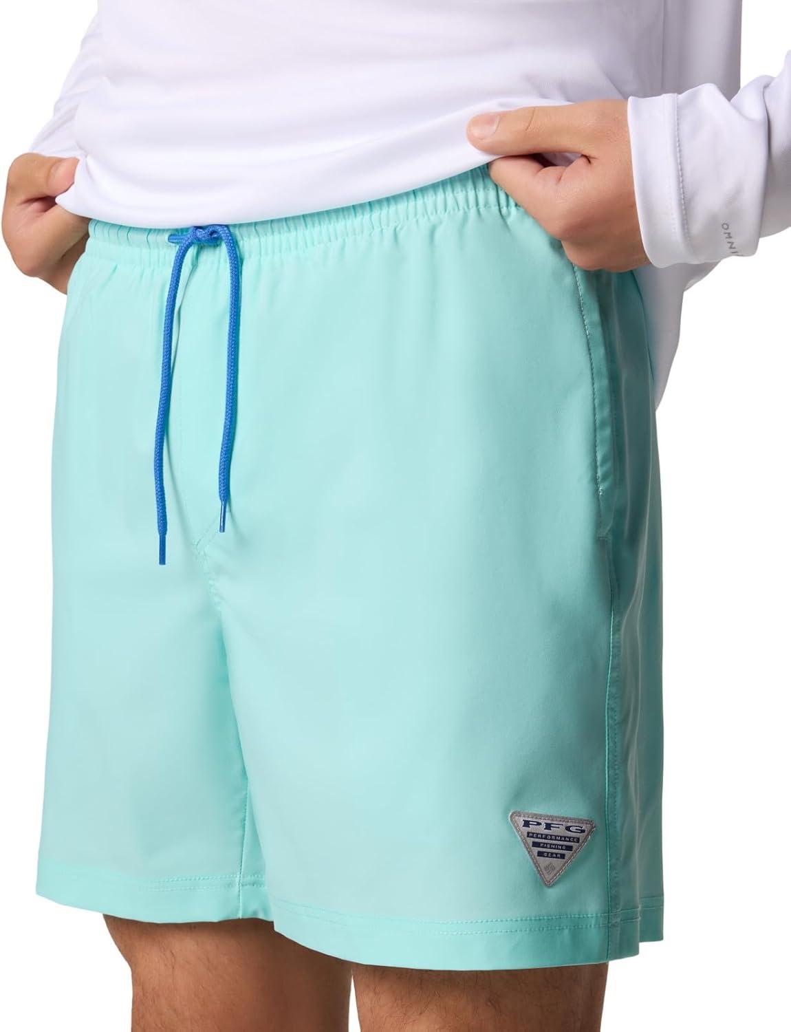 imageColumbia Mens PFG Rambler Lined ShortGulf StreamShark