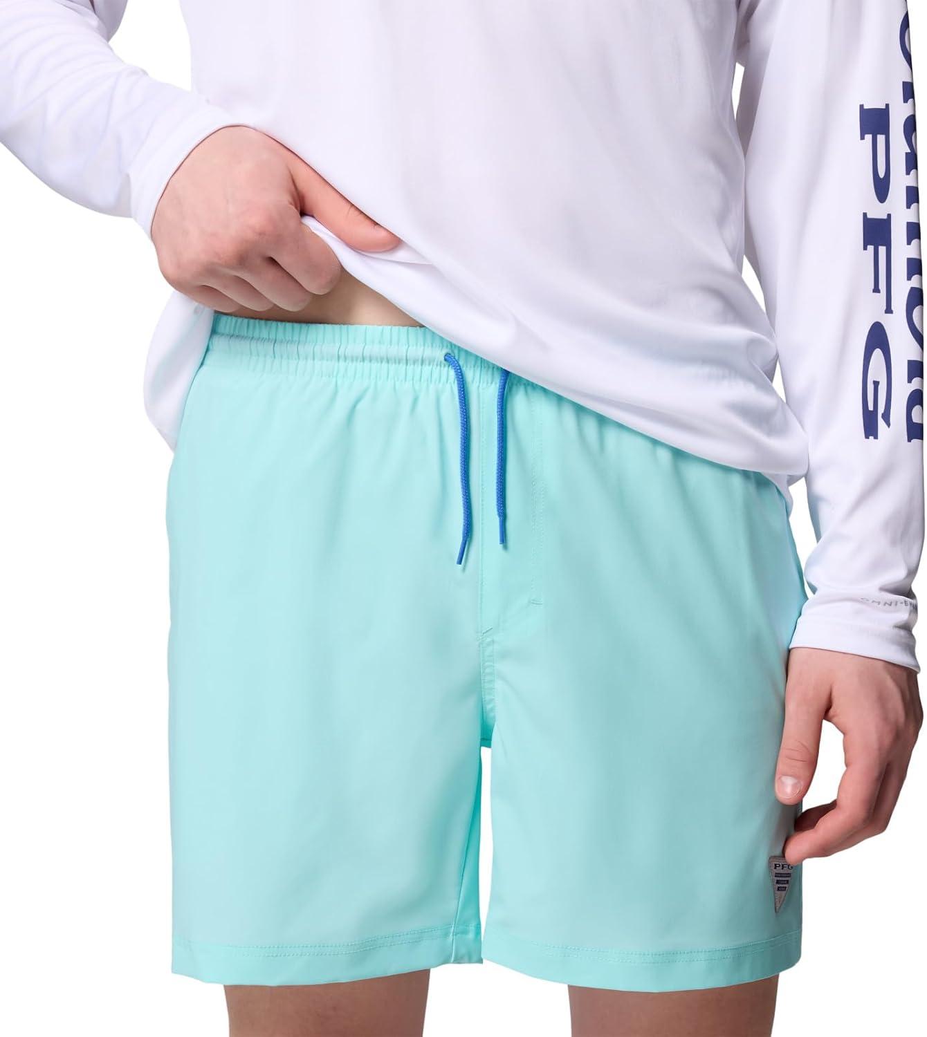imageColumbia Mens PFG Rambler Lined ShortGulf StreamShark