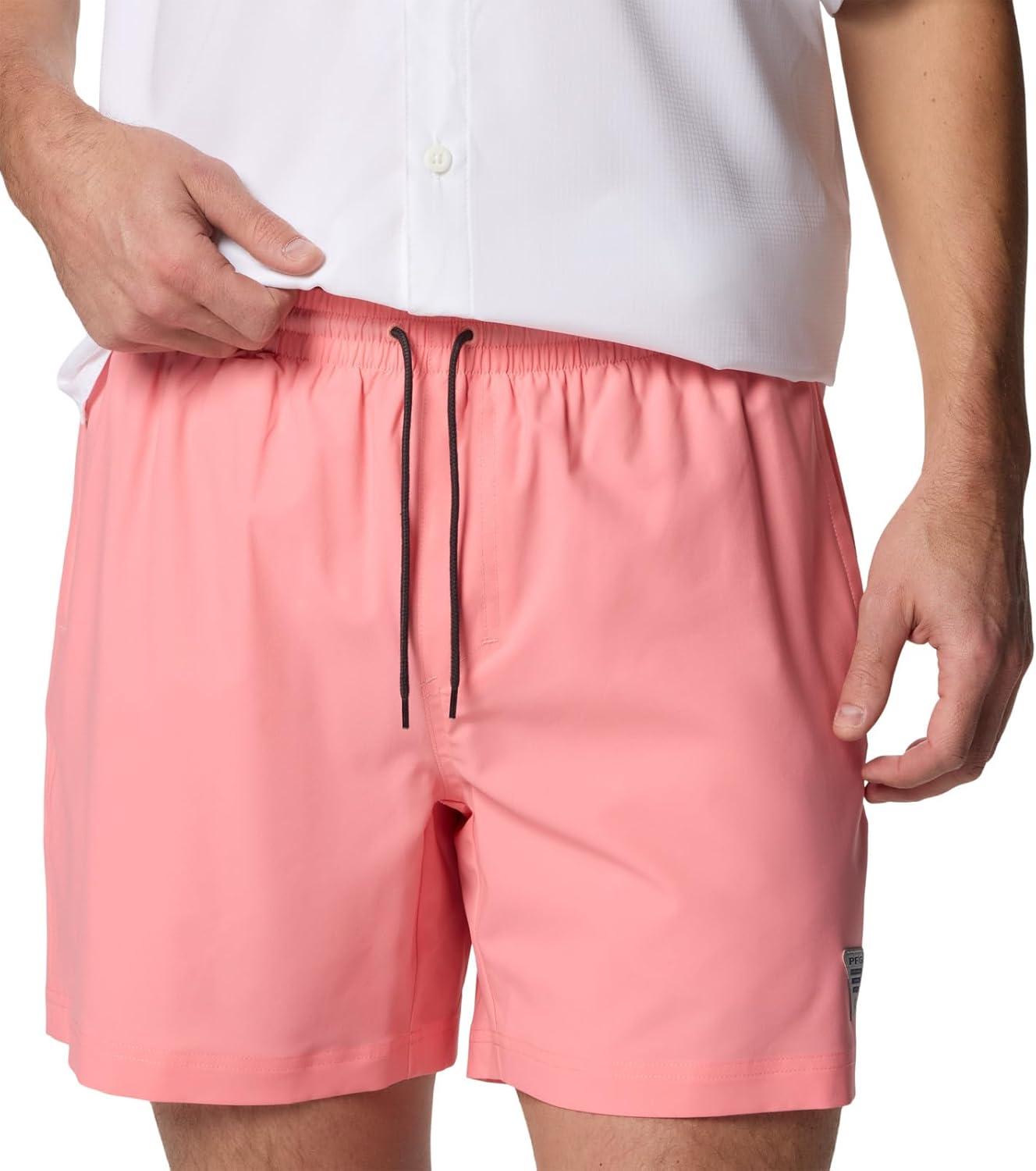 imageColumbia Mens PFG Rambler Lined ShortSorbetShark