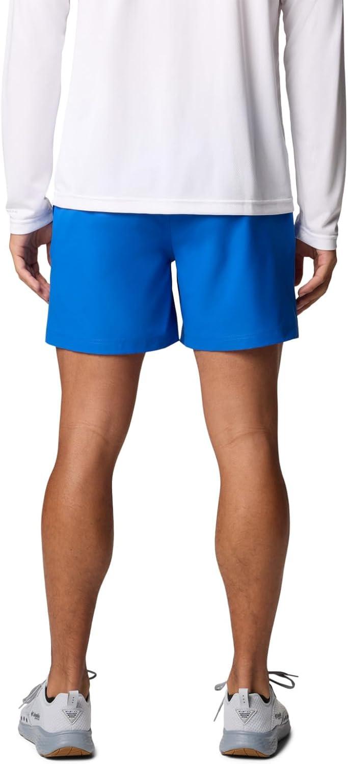imageColumbia Mens PFG Rambler Lined ShortVivid BlueCool Grey