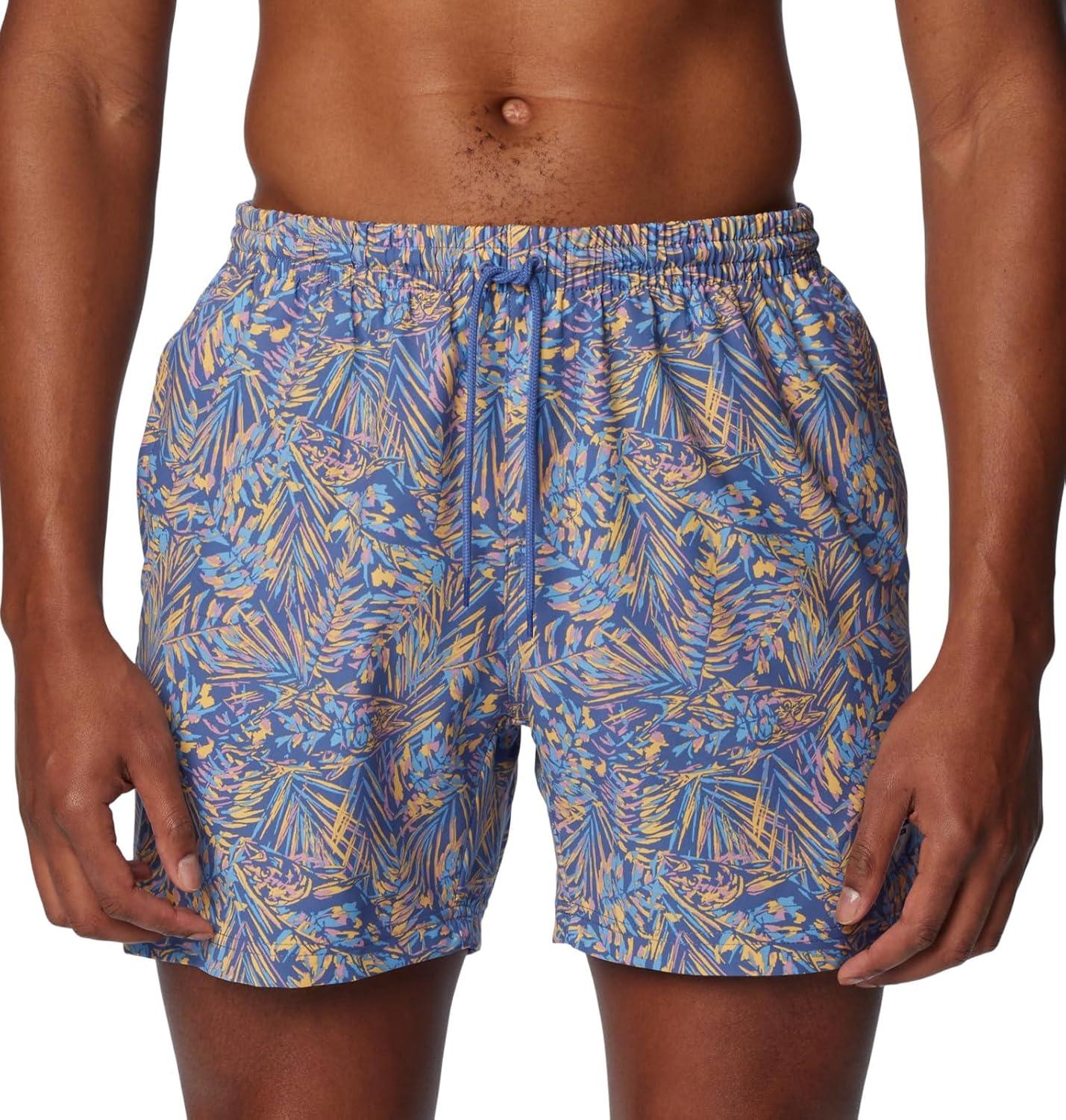 imageColumbia Mens PFG Rambler Water ShortBluebell Tunado
