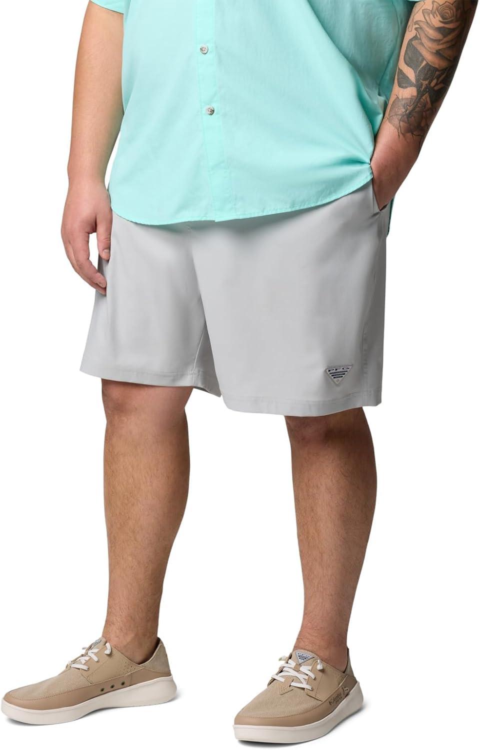 imageColumbia Mens PFG Rambler Water ShortCool Grey