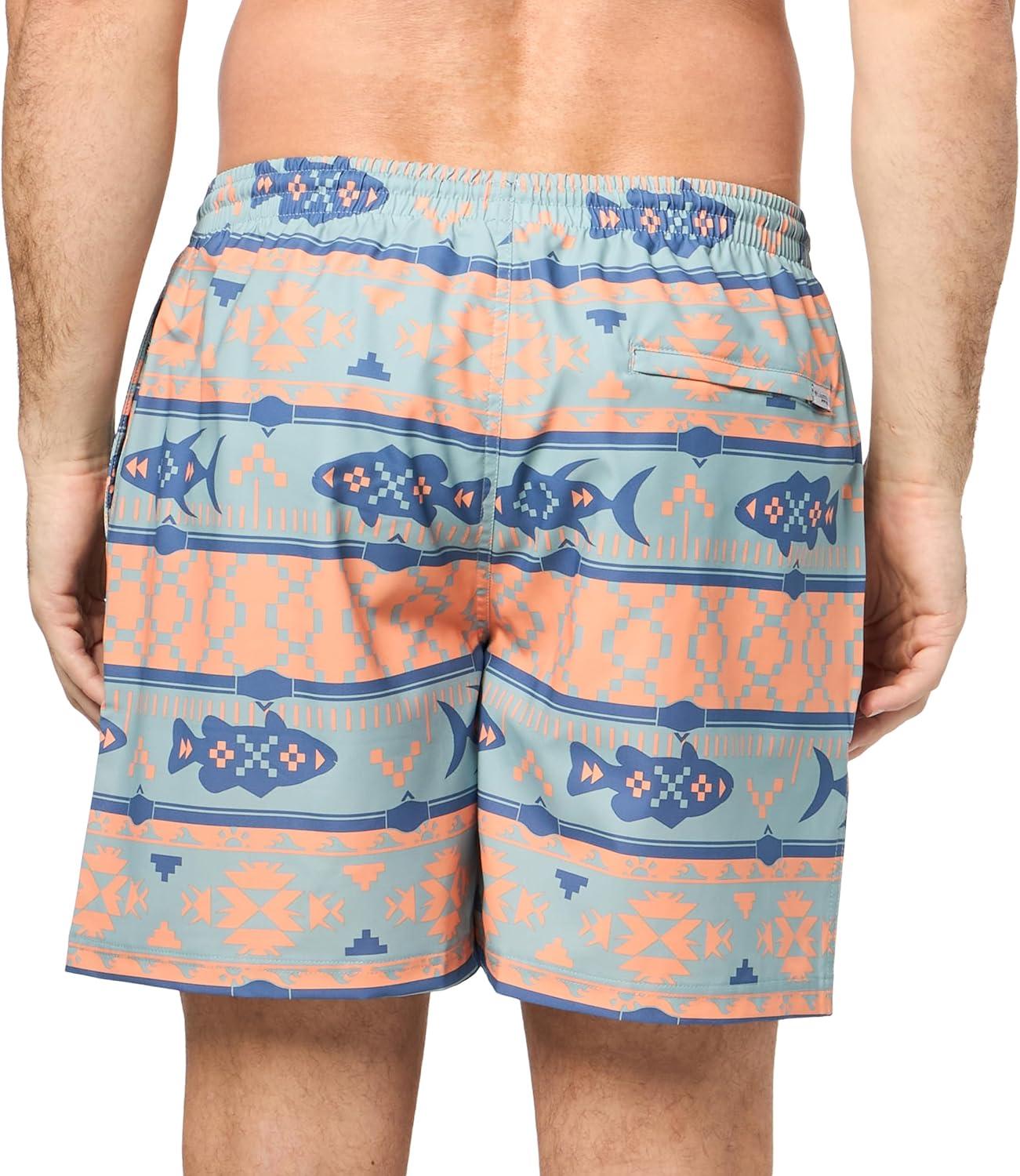 imageColumbia Mens PFG Rambler Water ShortCrushed Blue Retrofin