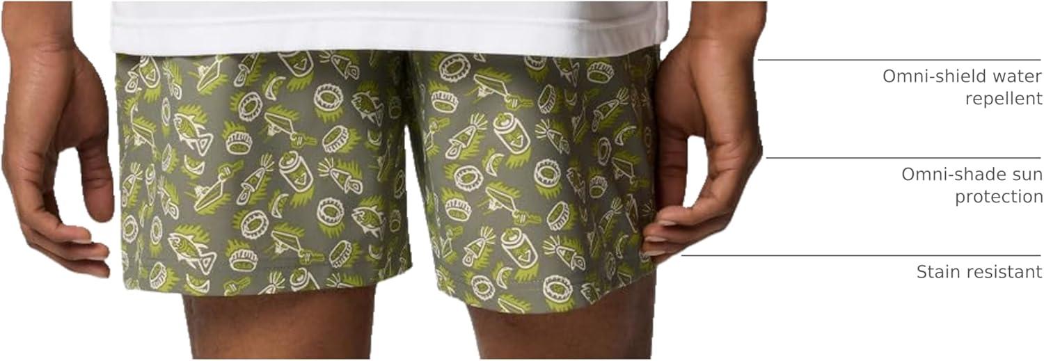 imageColumbia Mens PFG Rambler Water ShortCypress Poppin
