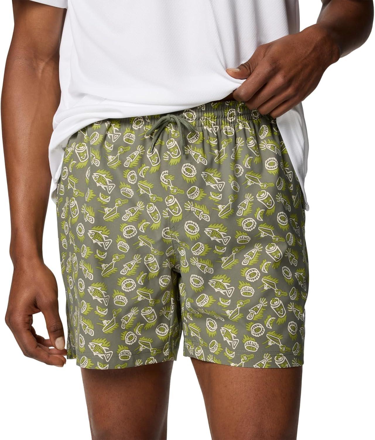 imageColumbia Mens PFG Rambler Water ShortCypress Poppin