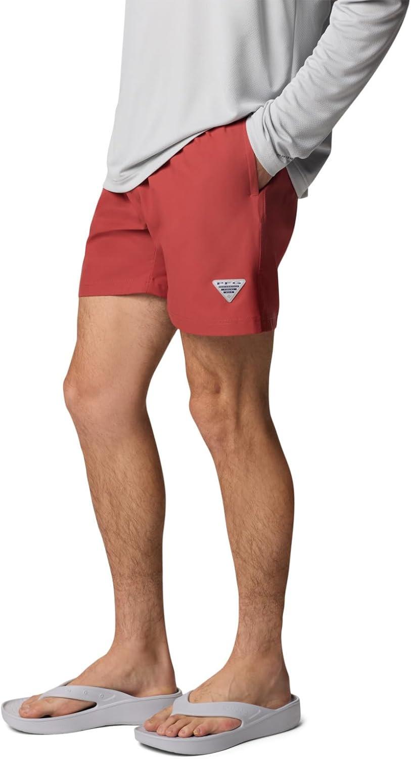 imageColumbia Mens PFG Rambler Water ShortDusty Crimson