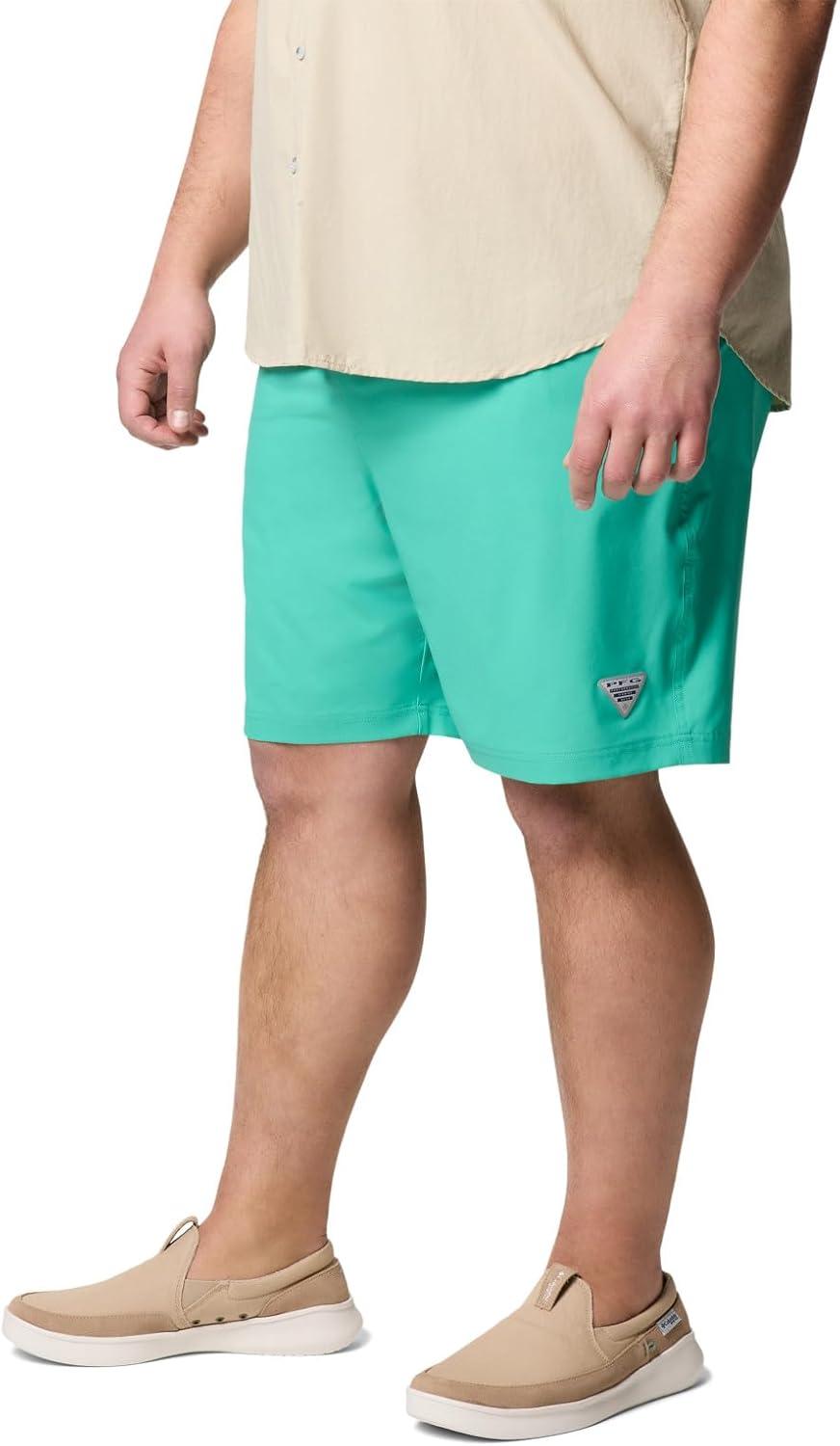imageColumbia Mens PFG Rambler Water ShortGlaze Green