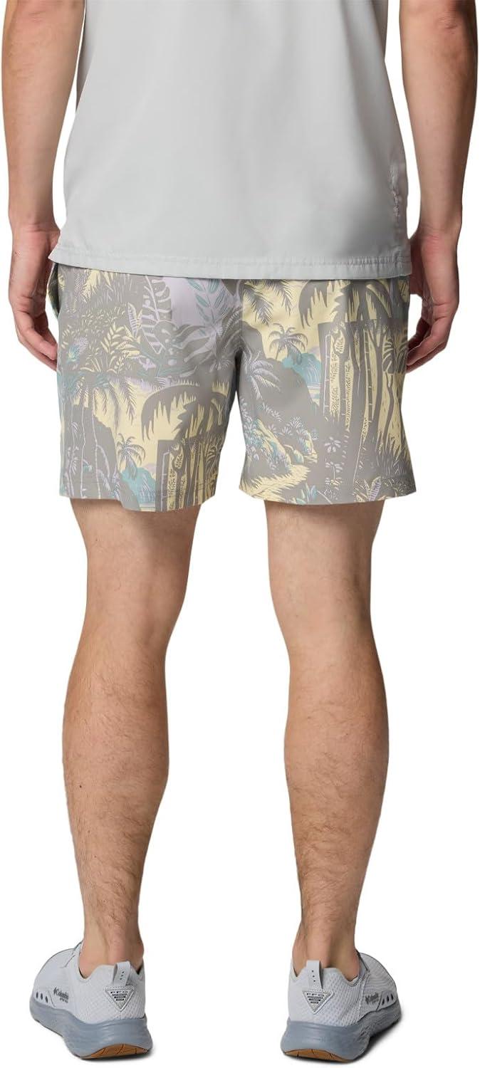 imageColumbia Mens PFG Rambler Water ShortLemon Wash Tarpon Trek