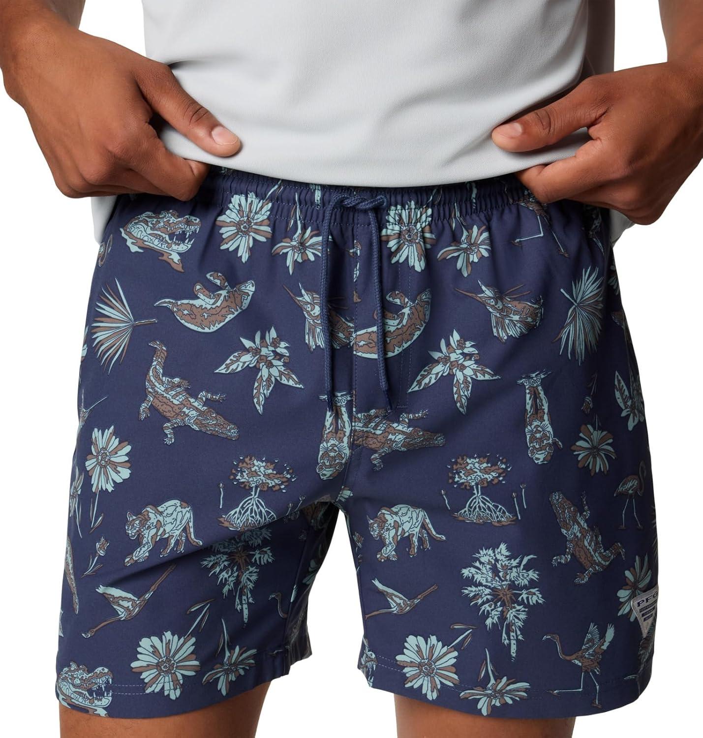 imageColumbia Mens PFG Rambler Water ShortNocturnal Floridays