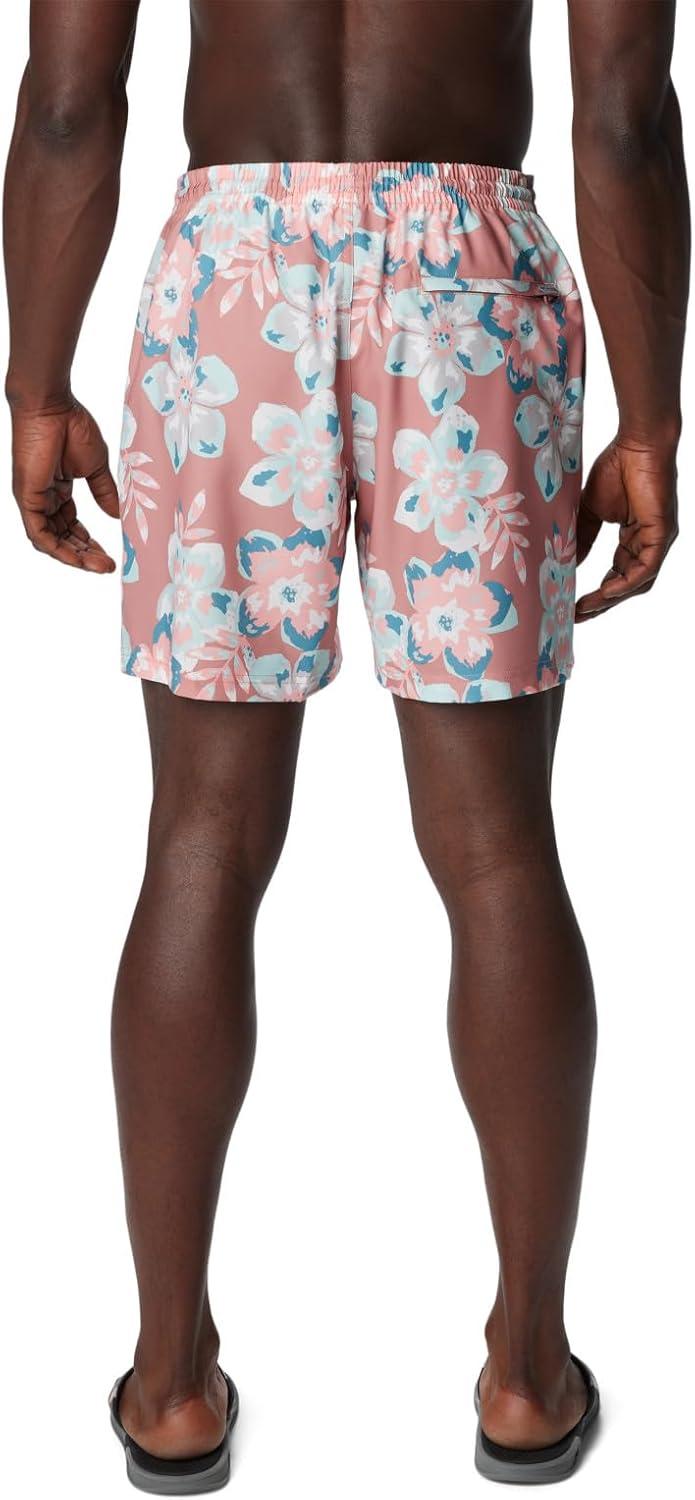 imageColumbia Mens PFG Rambler Water ShortSandalwood Pink Botanicraze