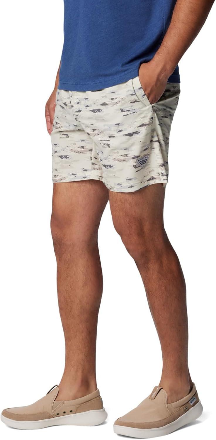 imageColumbia Mens PFG Rambler Water ShortStone Saddle Stripe