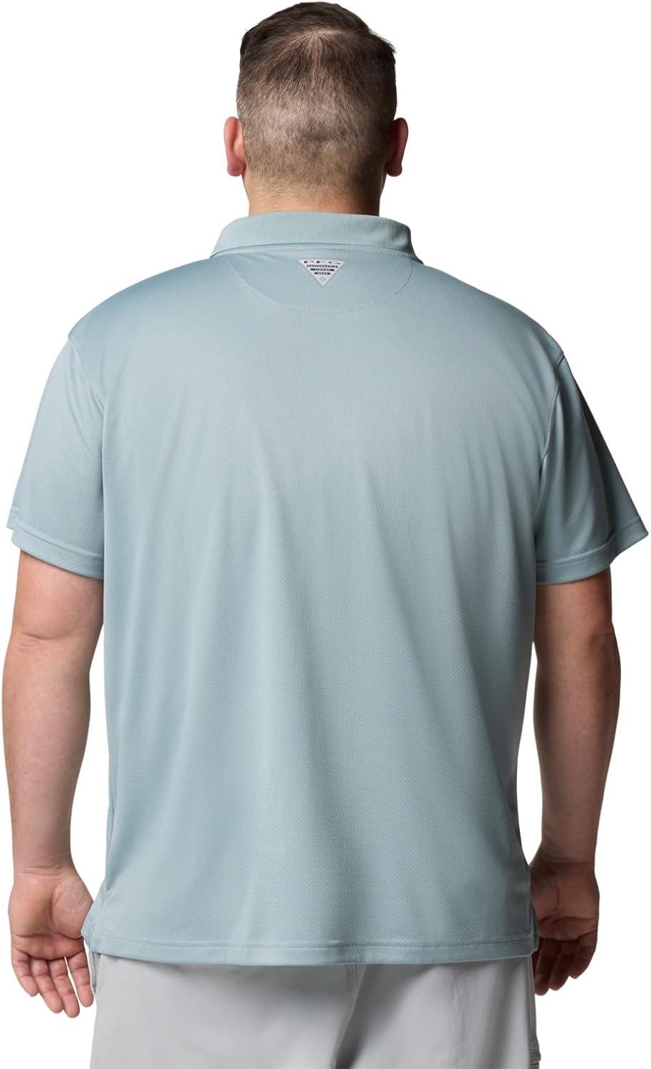 imageColumbia Mens PFG Solar Stream PoloCrushed Blue
