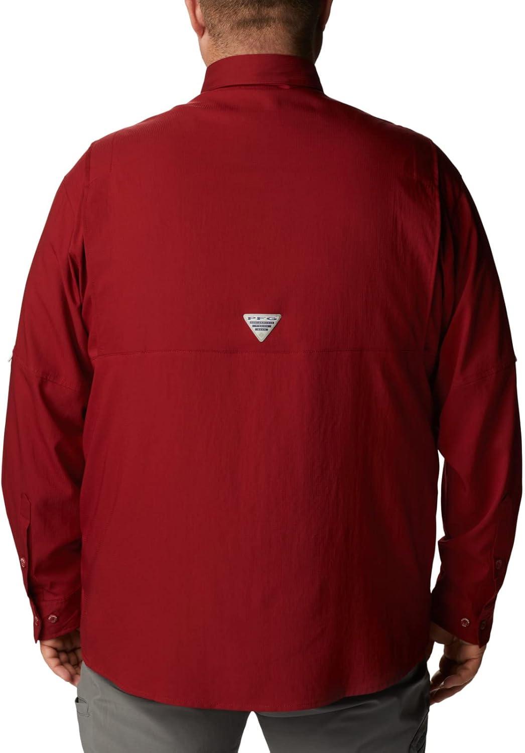 imageColumbia Mens PFG Tamiami II UPF 40 Long Sleeve Fishing ShirtBeet
