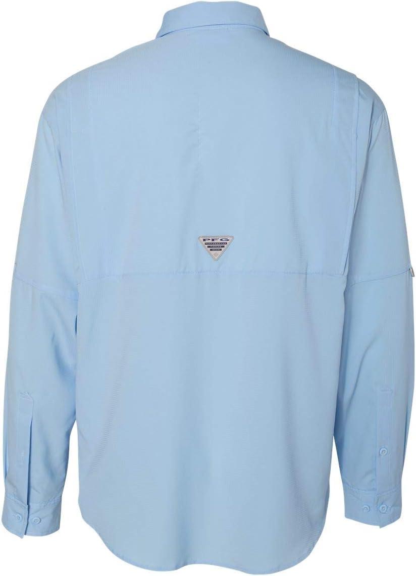 imageColumbia Mens PFG Tamiami II UPF 40 Long Sleeve Fishing ShirtWhite Cap