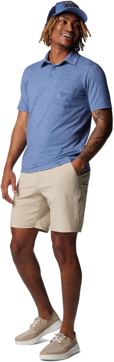 imageColumbia Mens PFG Uncharted PoloBluebell Heather