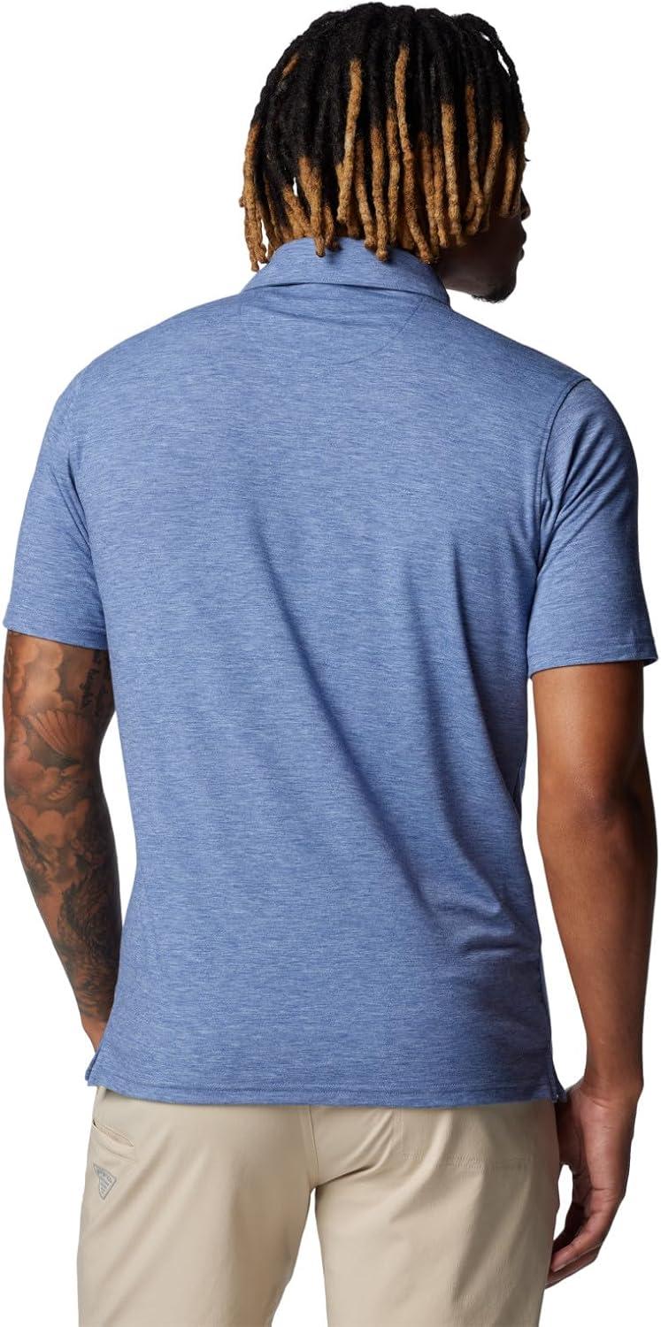imageColumbia Mens PFG Uncharted PoloBluebell Heather