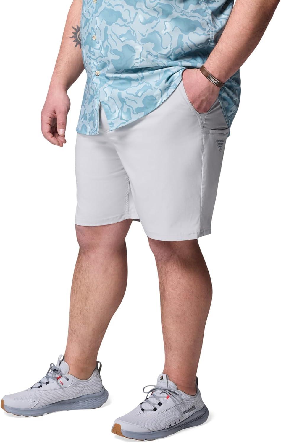 imageColumbia Mens PFG Uncharted ShortCool Grey