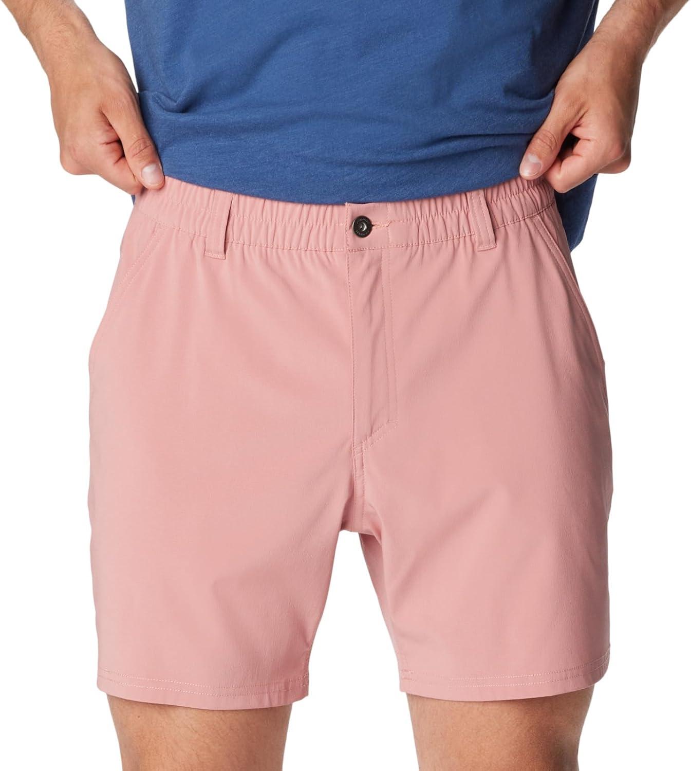 imageColumbia Mens PFG Uncharted ShortSandalwood Pink