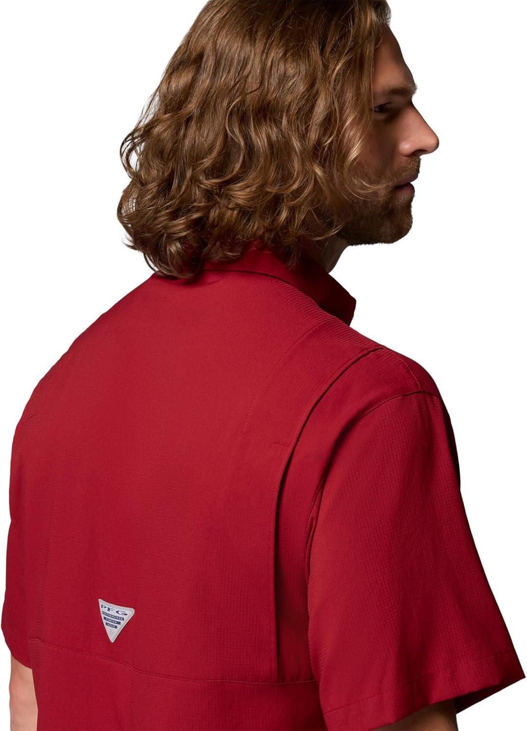 imageColumbia Mens Silver Ridge Blocked Long Sleeve ShirtBeet